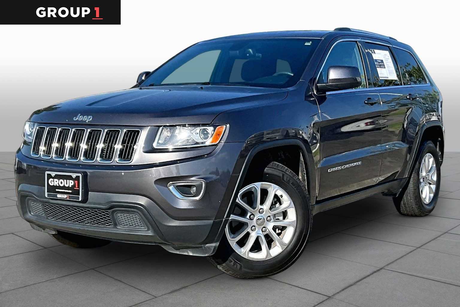 2015 Jeep Grand Cherokee Laredo Granite Crystal Metallic Clearcoat at Lexus Southwest Houston
