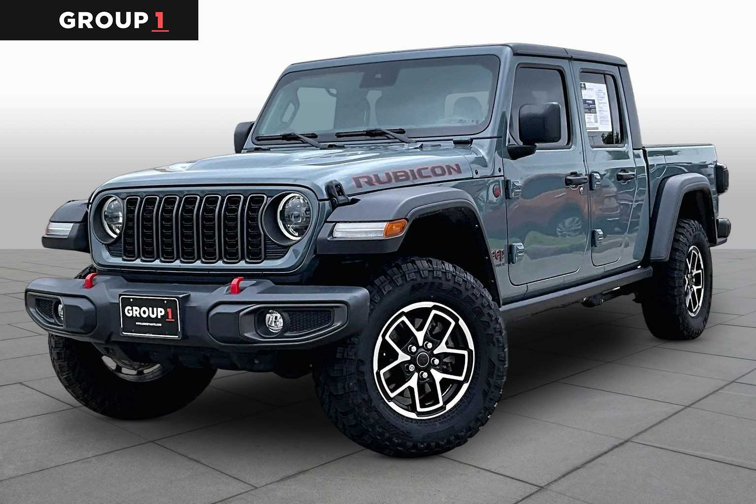 2024 Jeep Gladiator Rubicon Anvil Clear Coat at Tomball Chrysler Dodge Jeep Ram
