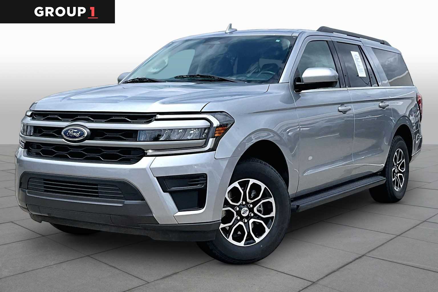 2024 Ford Expedition Max XLT Iconic Silver Metallic at Friendly Ford Crosby