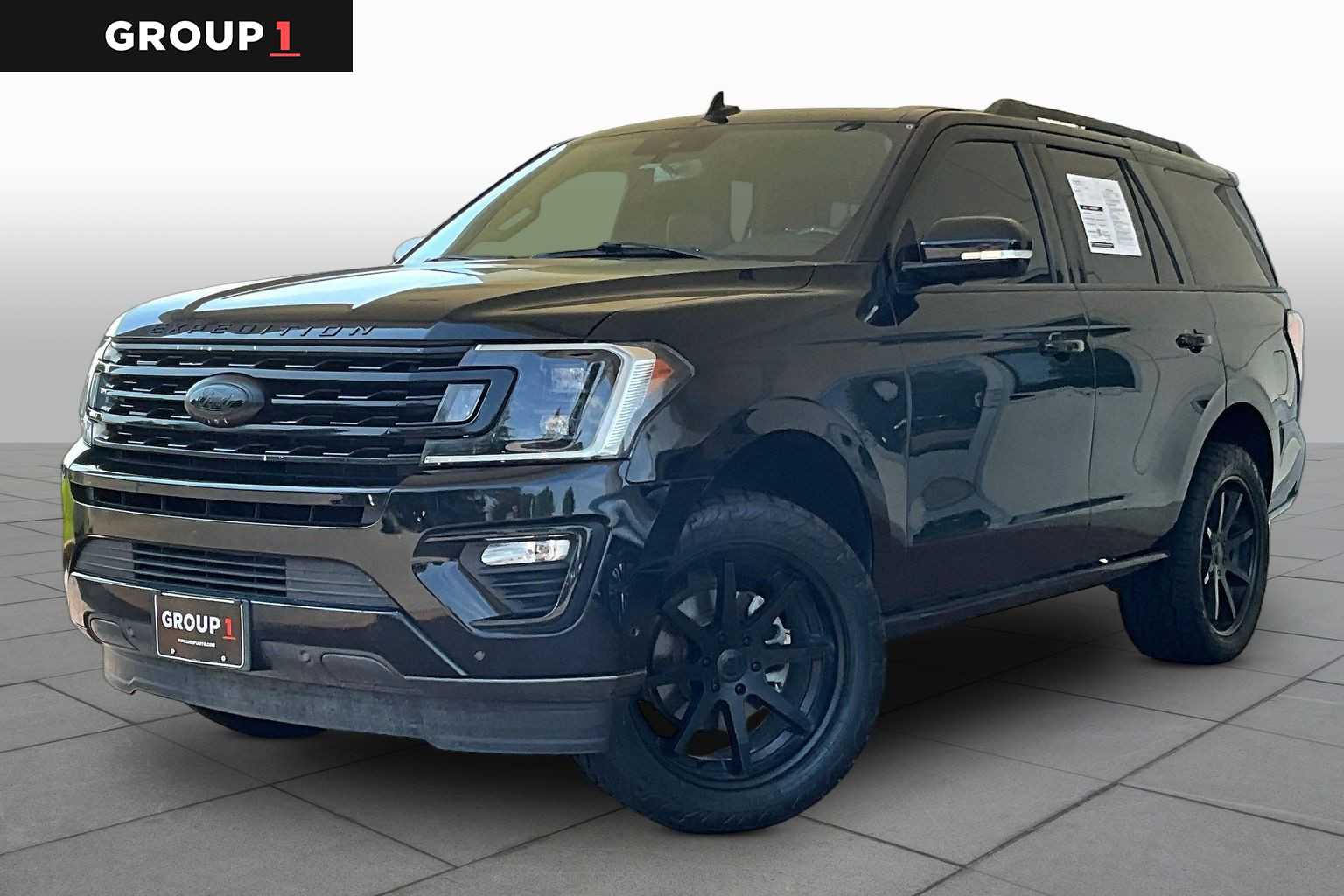 2021 Ford Expedition Limited Agate Black Metallic at Mercedes-Benz of Houston North