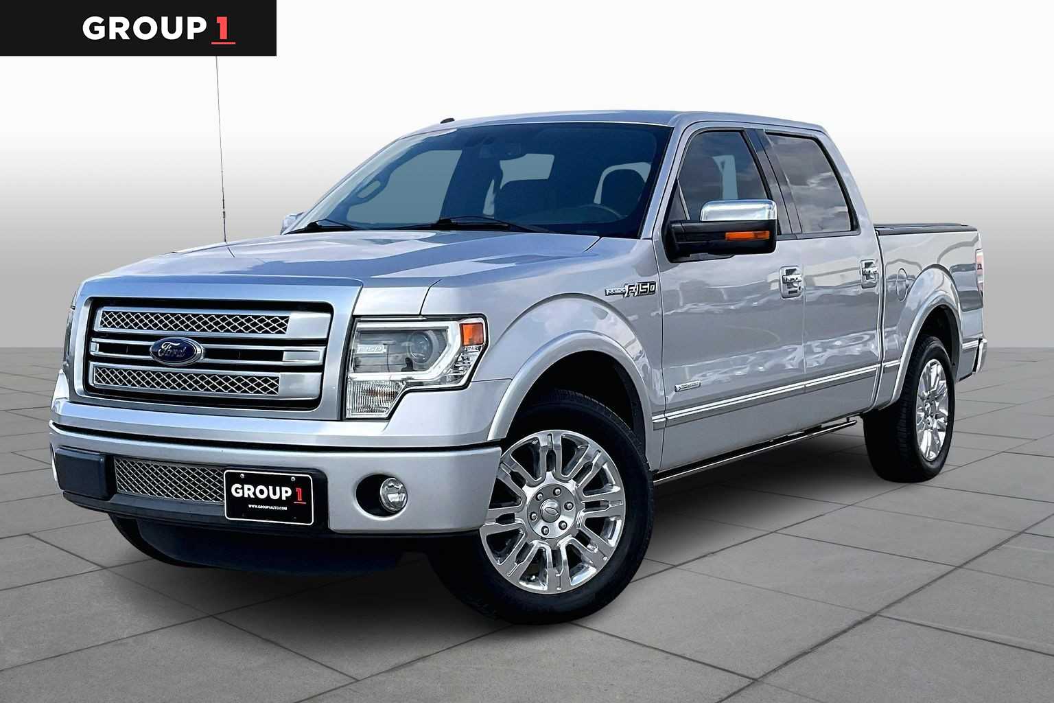 2013 Ford F-150 Platinum Ingot Silver Metallic at Mac Haik Ford