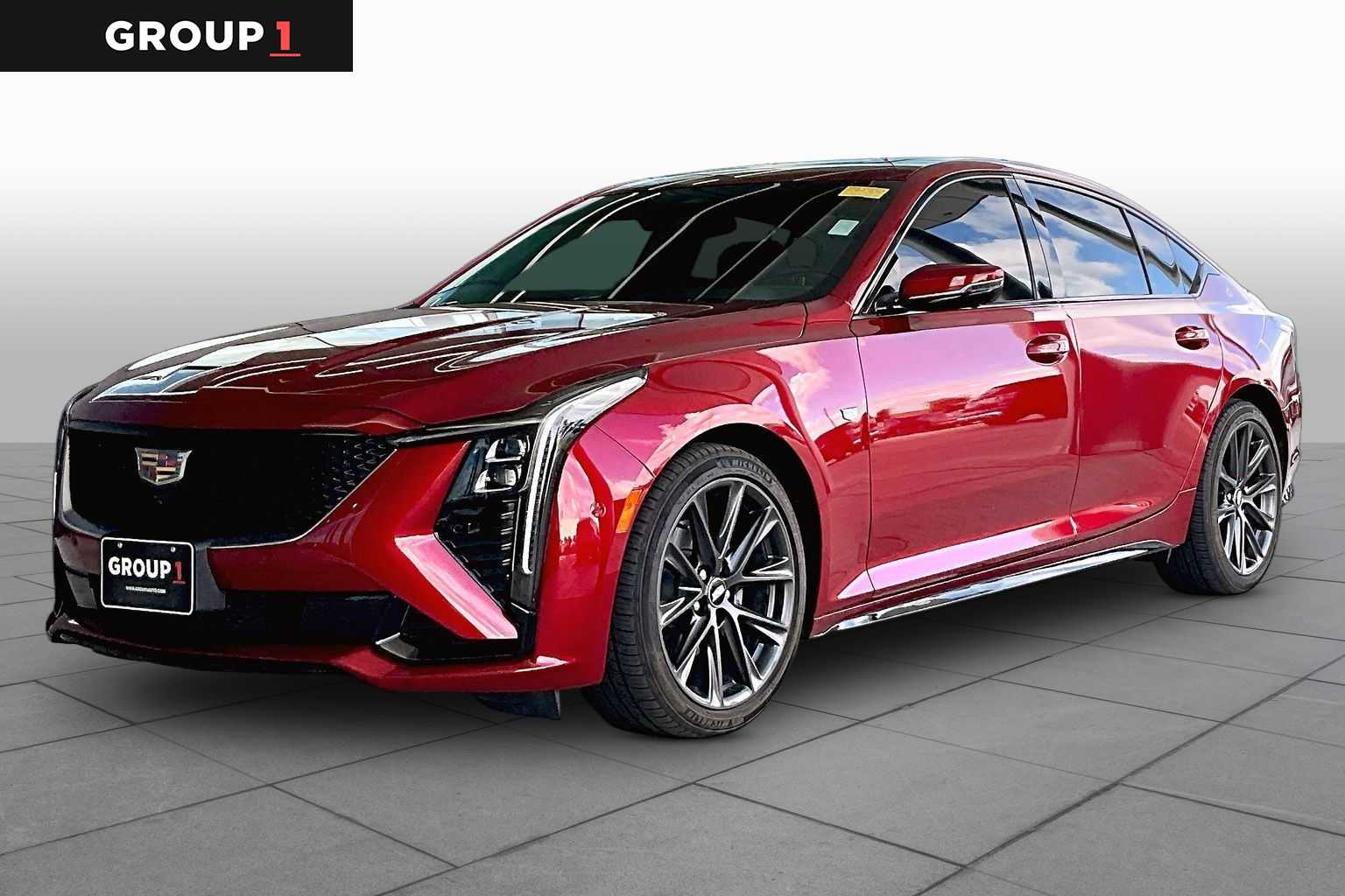 2026 Cadillac CT5 Sport Radiant Red Tintcoat at Ron Craft Chevrolet Cadillac