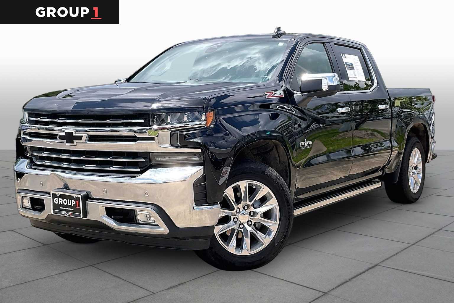 2022 Chevrolet Silverado 1500 LTD LTZ Mosaic Black Metallic at AutoNation Chevrolet Gulf Fwy