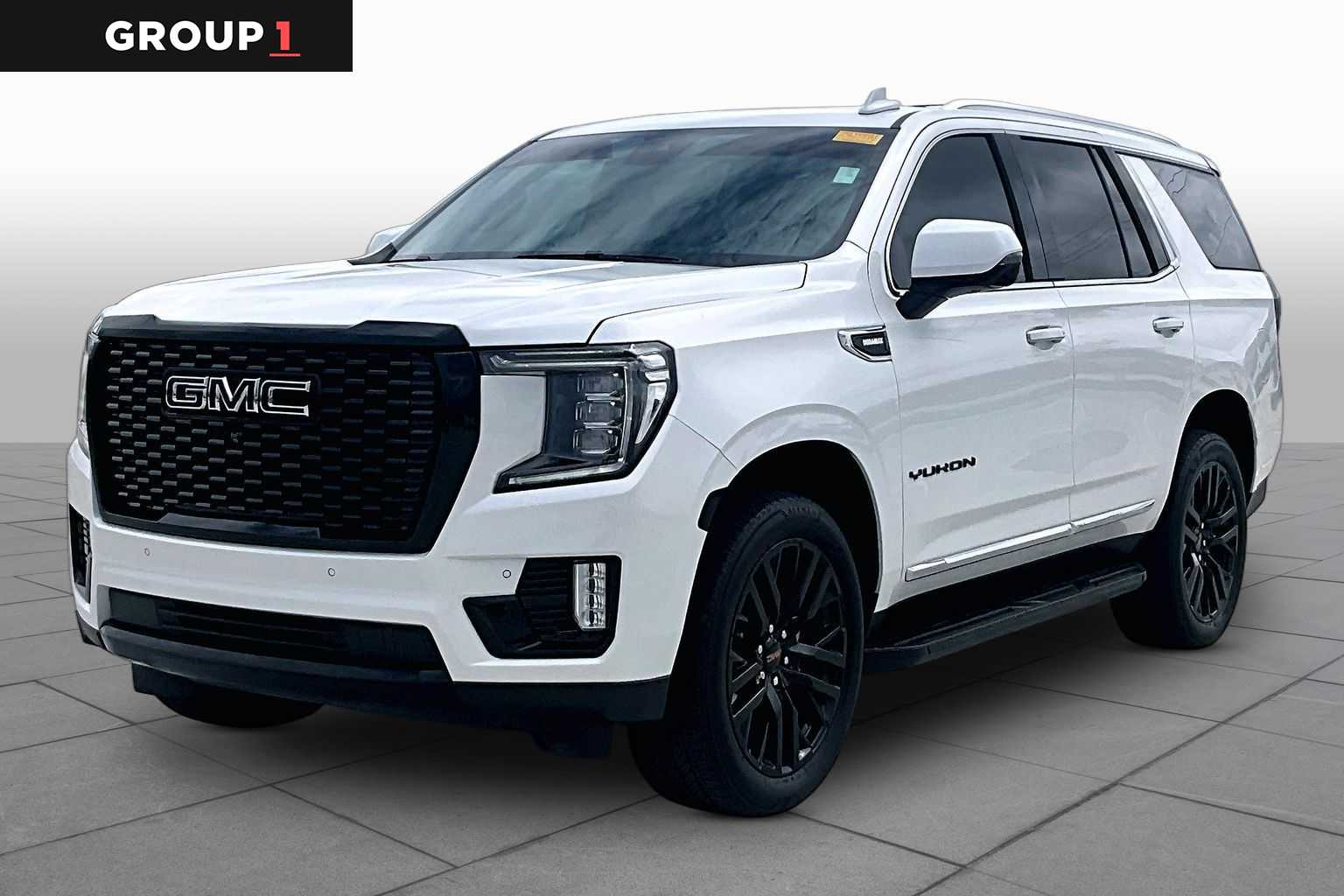2024 GMC Yukon SLT White Frost Tricoat at Beck & Masten Kia