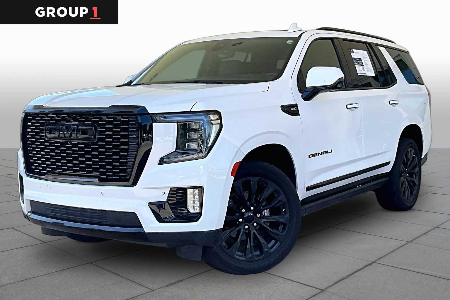 2021 GMC Yukon Denali Denali Summit White at Texan Dodge Chrysler Jeep Ram