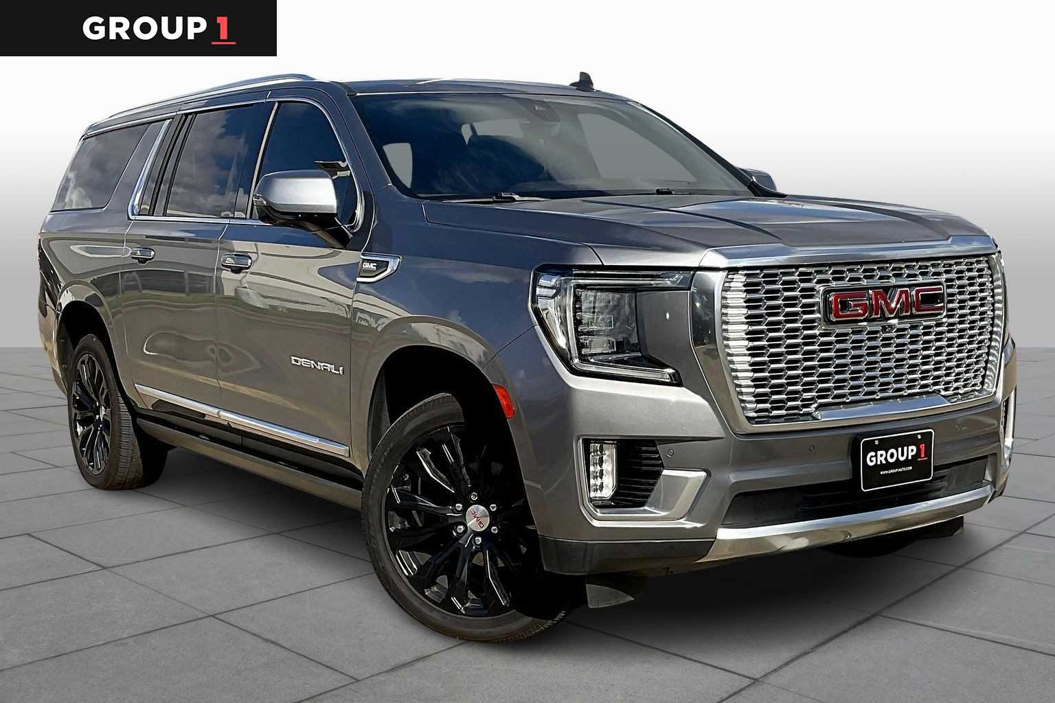 2021 GMC Yukon XL Denali Satin Steel Metallic at AutoNation USA Katy