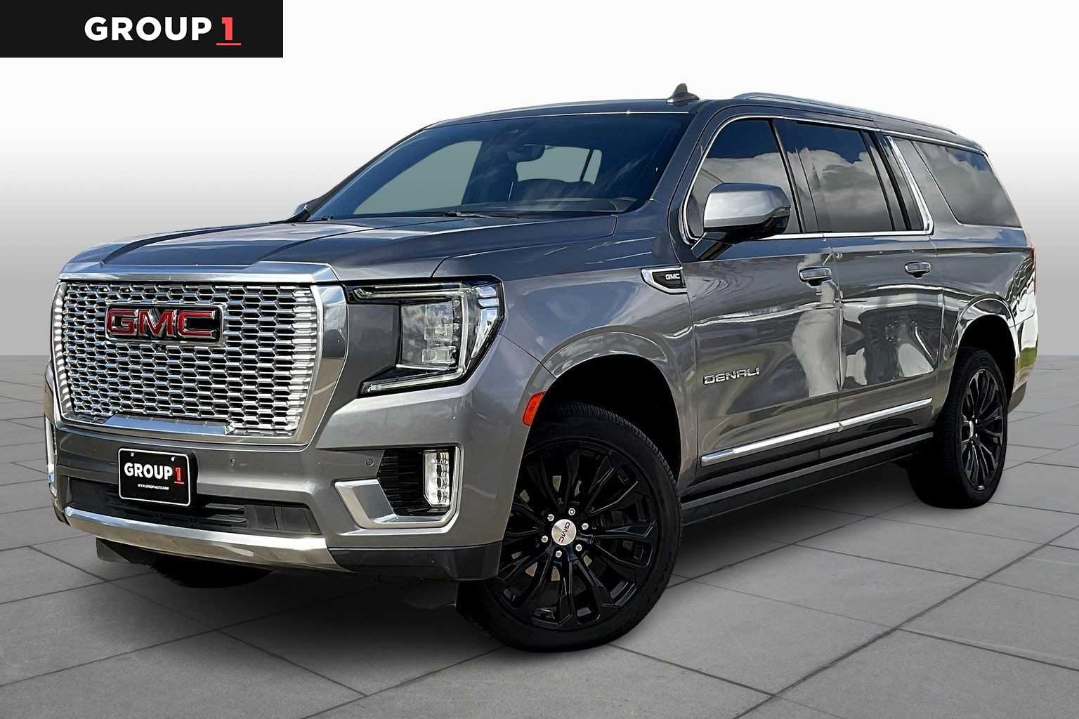 2021 GMC Yukon XL Denali Satin Steel Metallic at AutoNation USA Katy