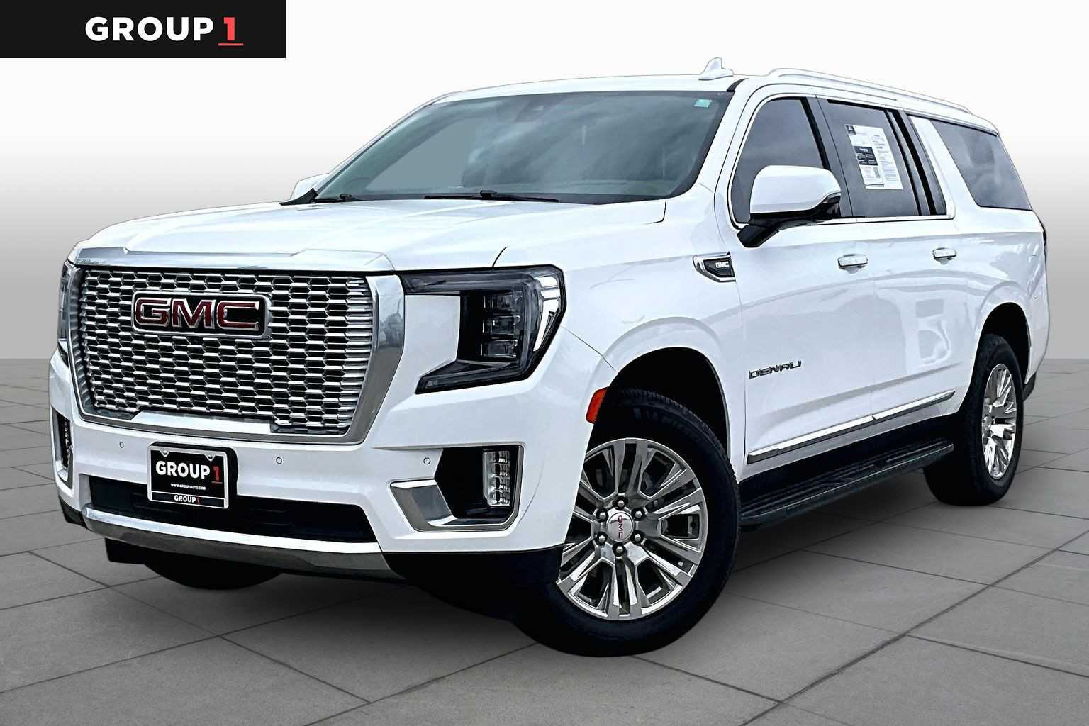2022 GMC Yukon Denali Denali Summit White at Lexus Southwest Houston