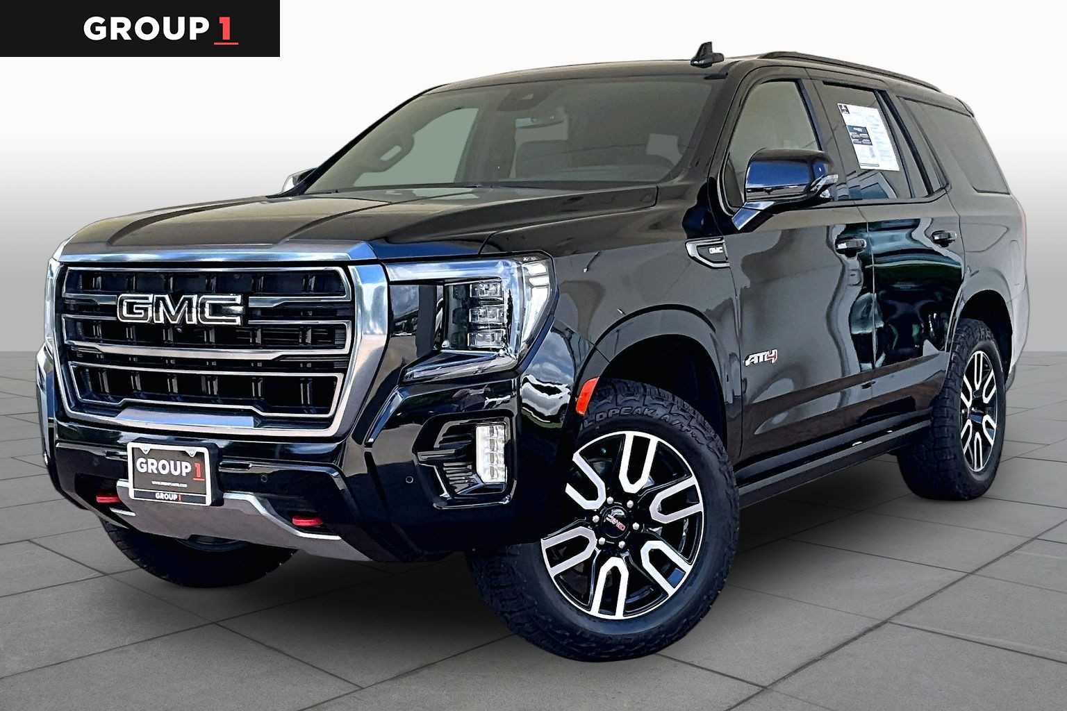 2023 GMC Yukon AT4 Onyx Black at Mercedes-Benz of Houston North