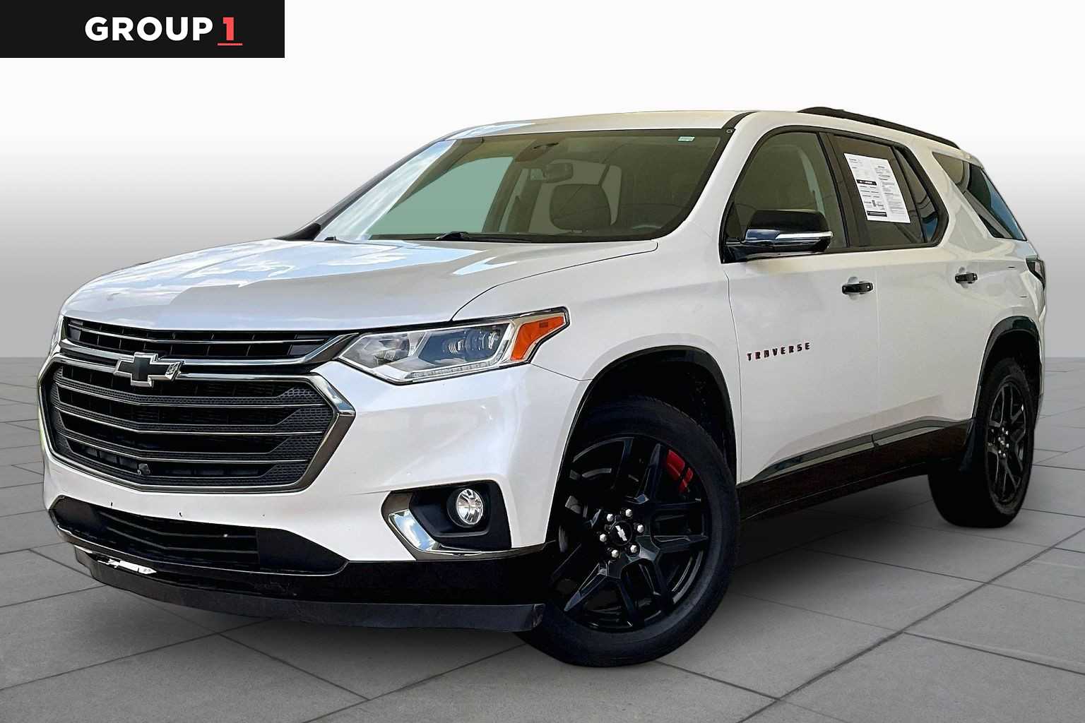 2020 Chevrolet Traverse Premier Iridescent Pearl Tricoat at Auto Boutique Texas
