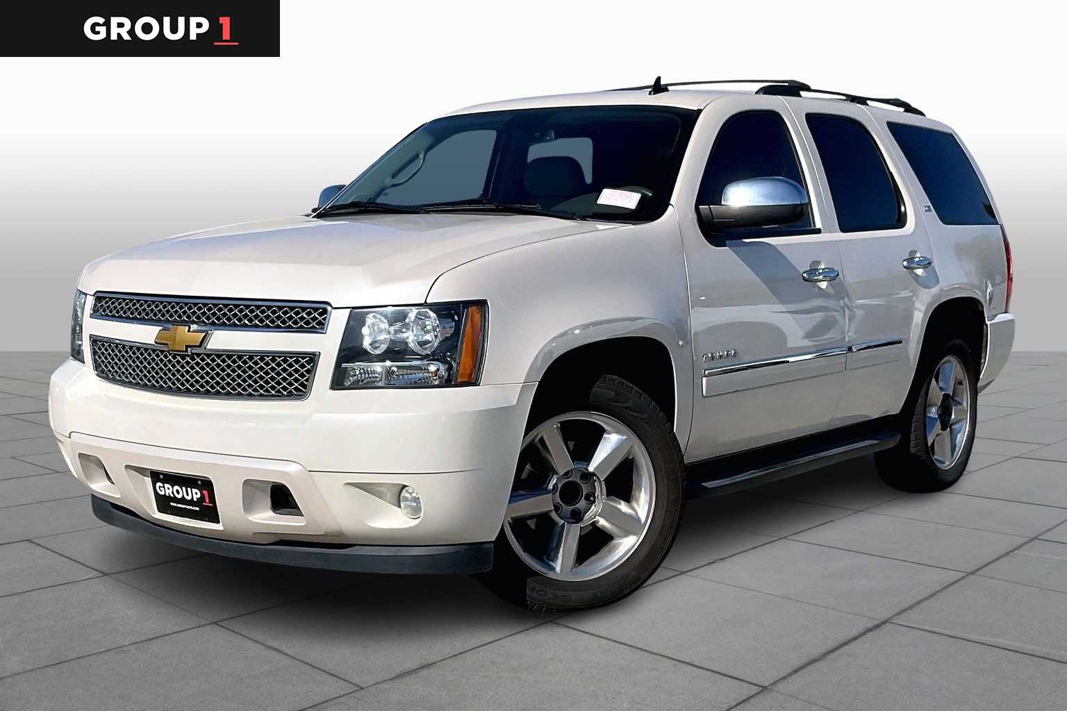 2013 Chevrolet Tahoe LTZ White Diamond Tricoat at Honda of Clear Lake