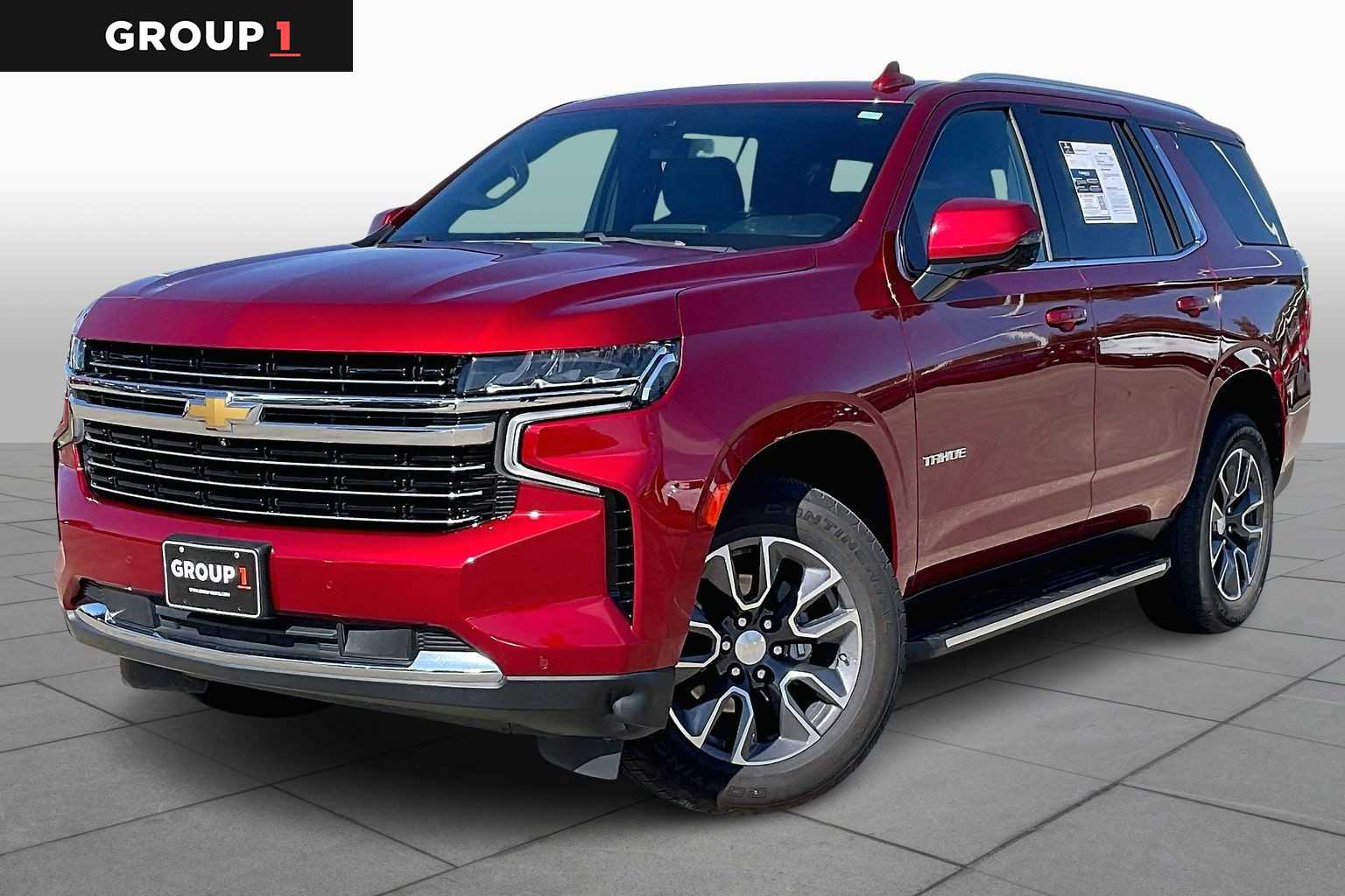 2021 Chevrolet Tahoe LT Cherry Red Tintcoat at Ron Craft Chevrolet Cadillac