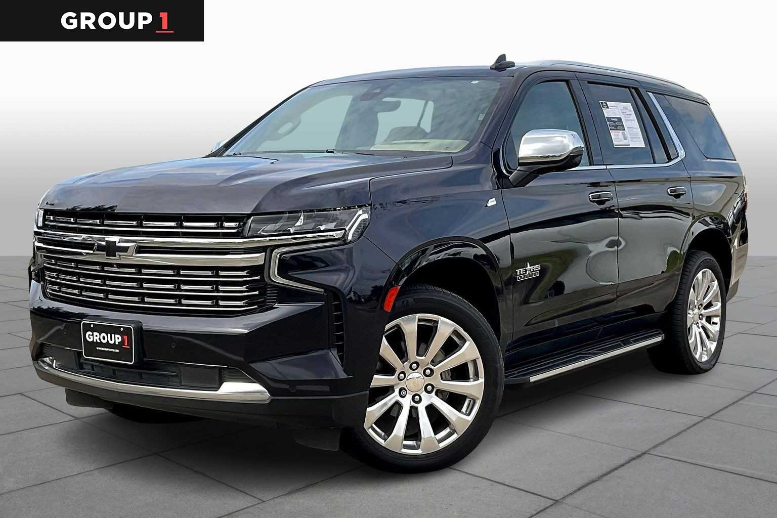 2021 Chevrolet Tahoe Premier Midnight Blue Metallic at Davis Chevrolet