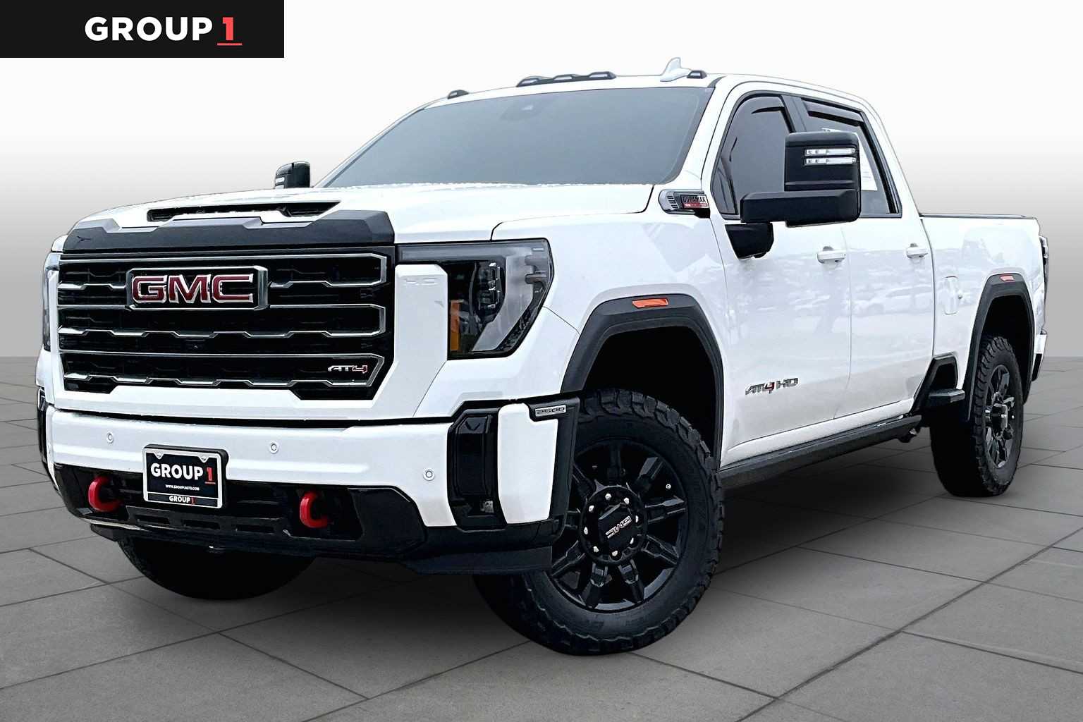 2025 GMC Sierra 2500HD AT4 Summit White at Friendly Ford Crosby