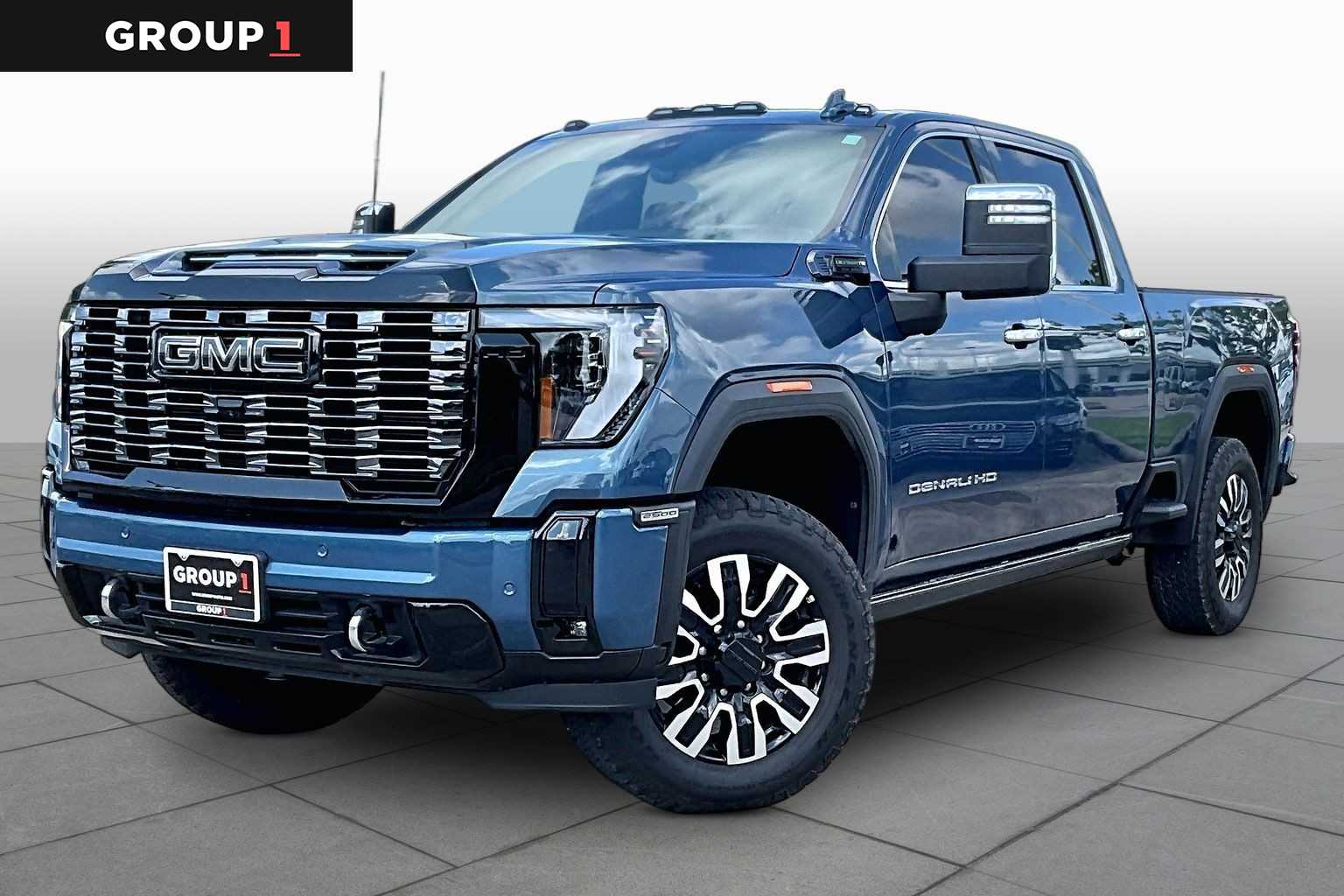 2025 GMC Sierra 2500HD Denali Ultimate Downpour Metallic at Texan GMC Buick