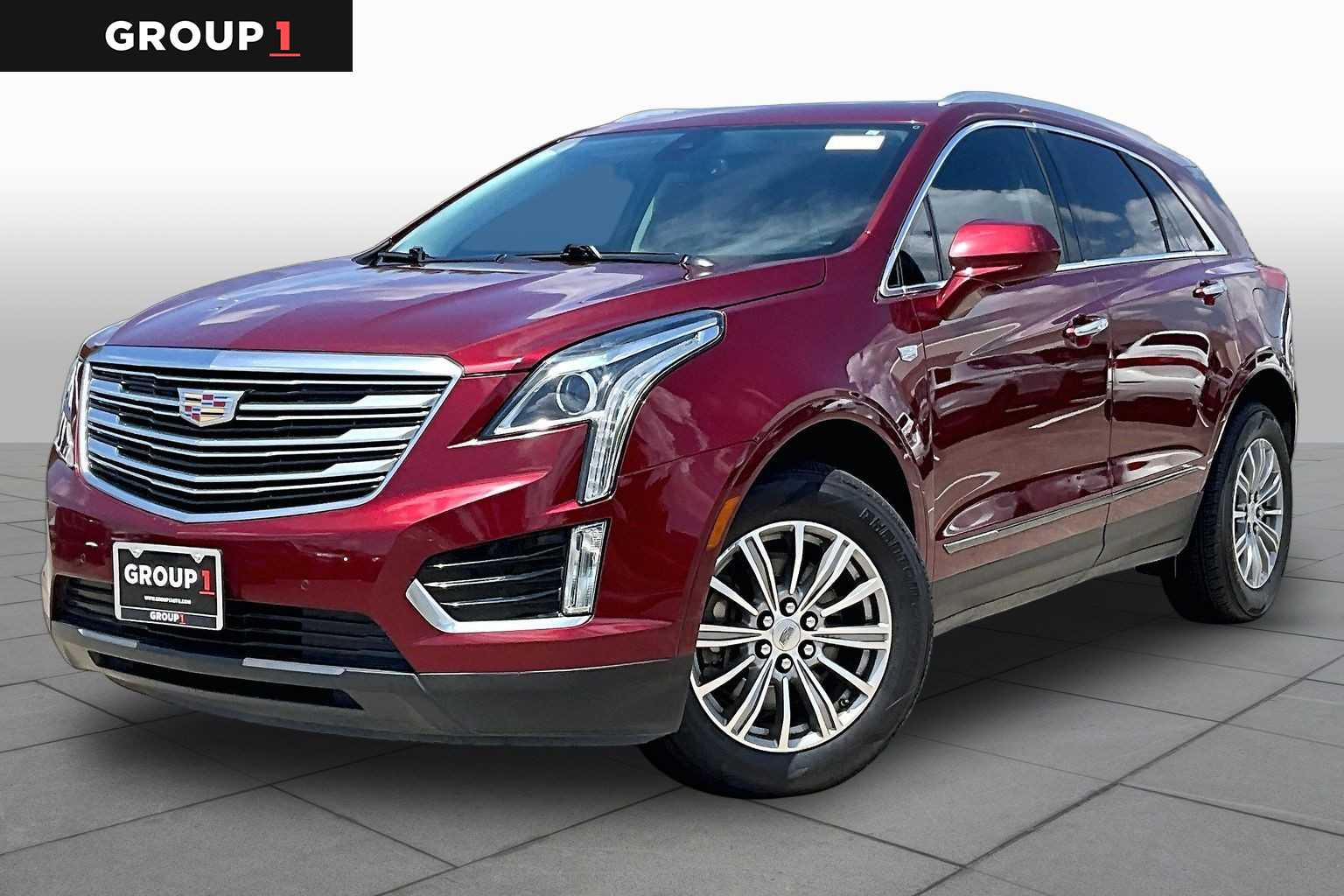 2017 Cadillac XT5 Luxury FWD Red Passion Tintcoat at Ron Craft Chevrolet Cadillac