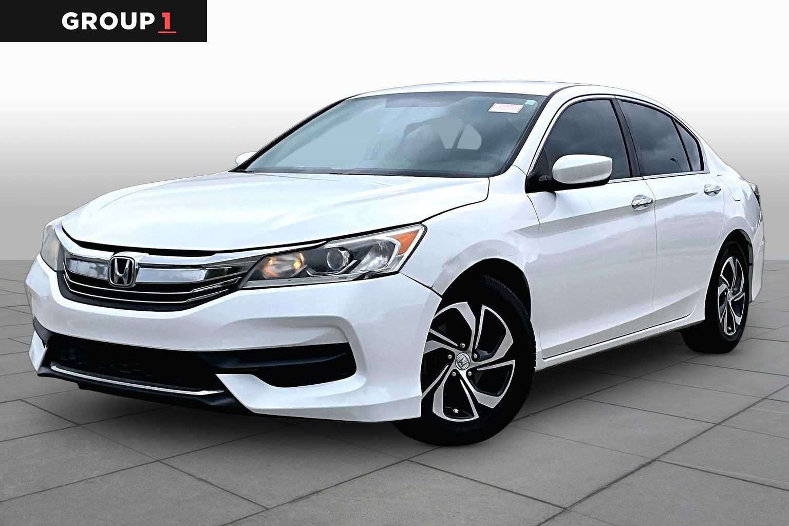 2017 Honda Accord Sedan LX White Orchid Pearl at Texan GMC Buick