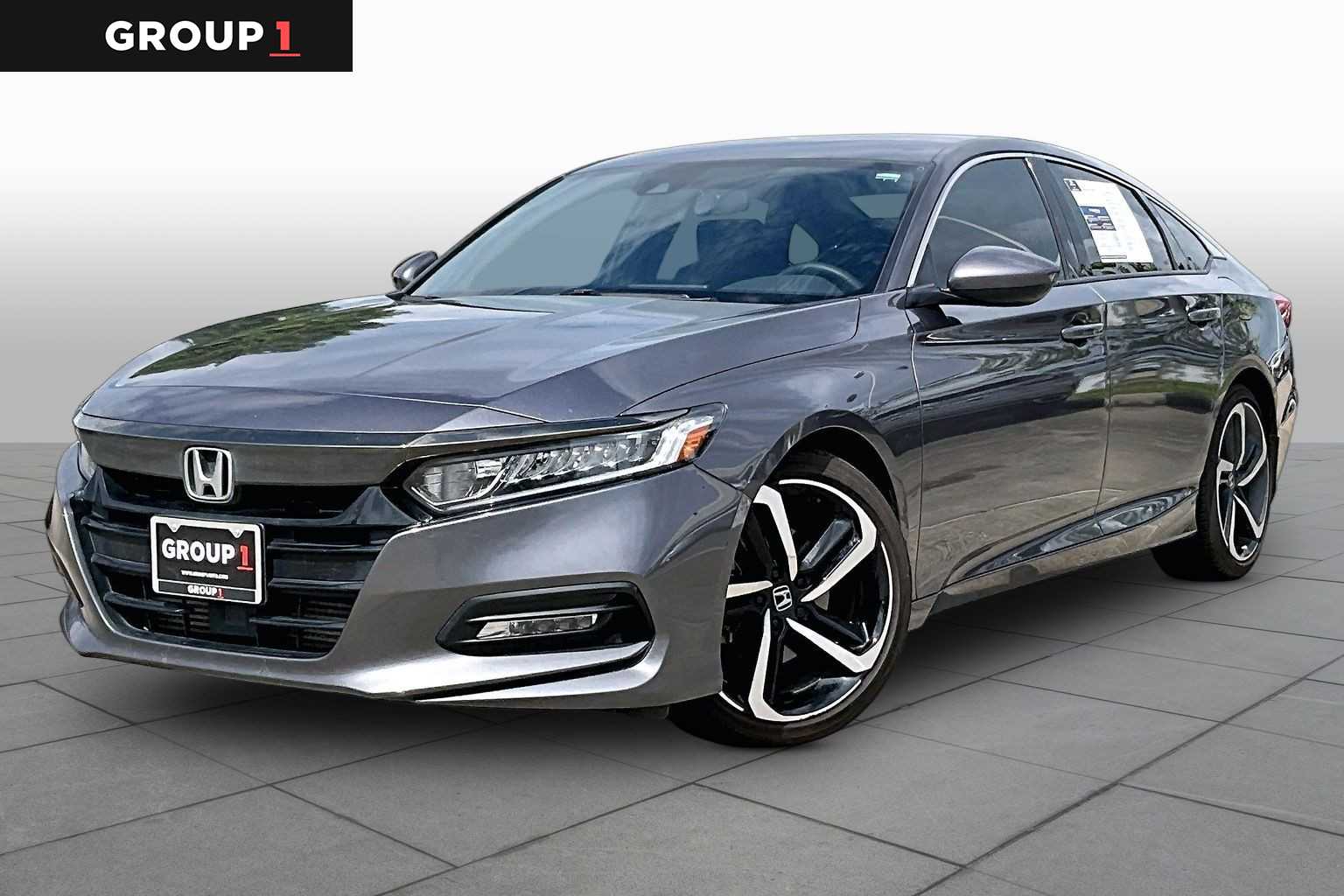2018 Honda Accord Sedan Sport 1.5T Modern Steel Metallic at Honda of Clear Lake