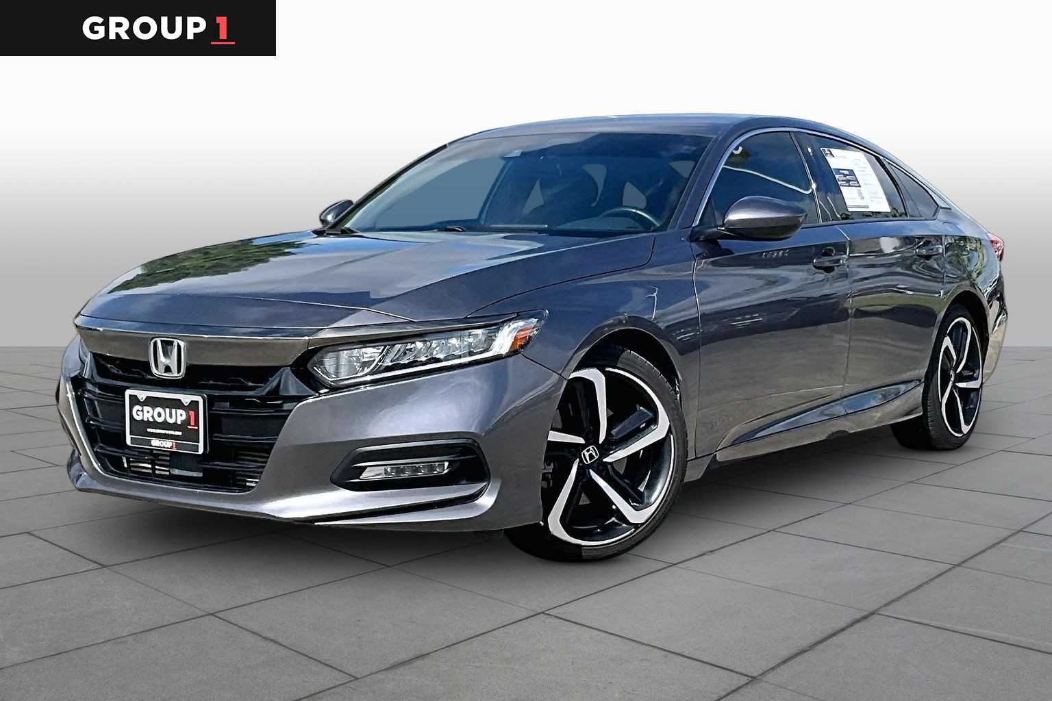 2019 Honda Accord Sedan Sport 1.5T Modern Steel Metallic at Honda of Clear Lake