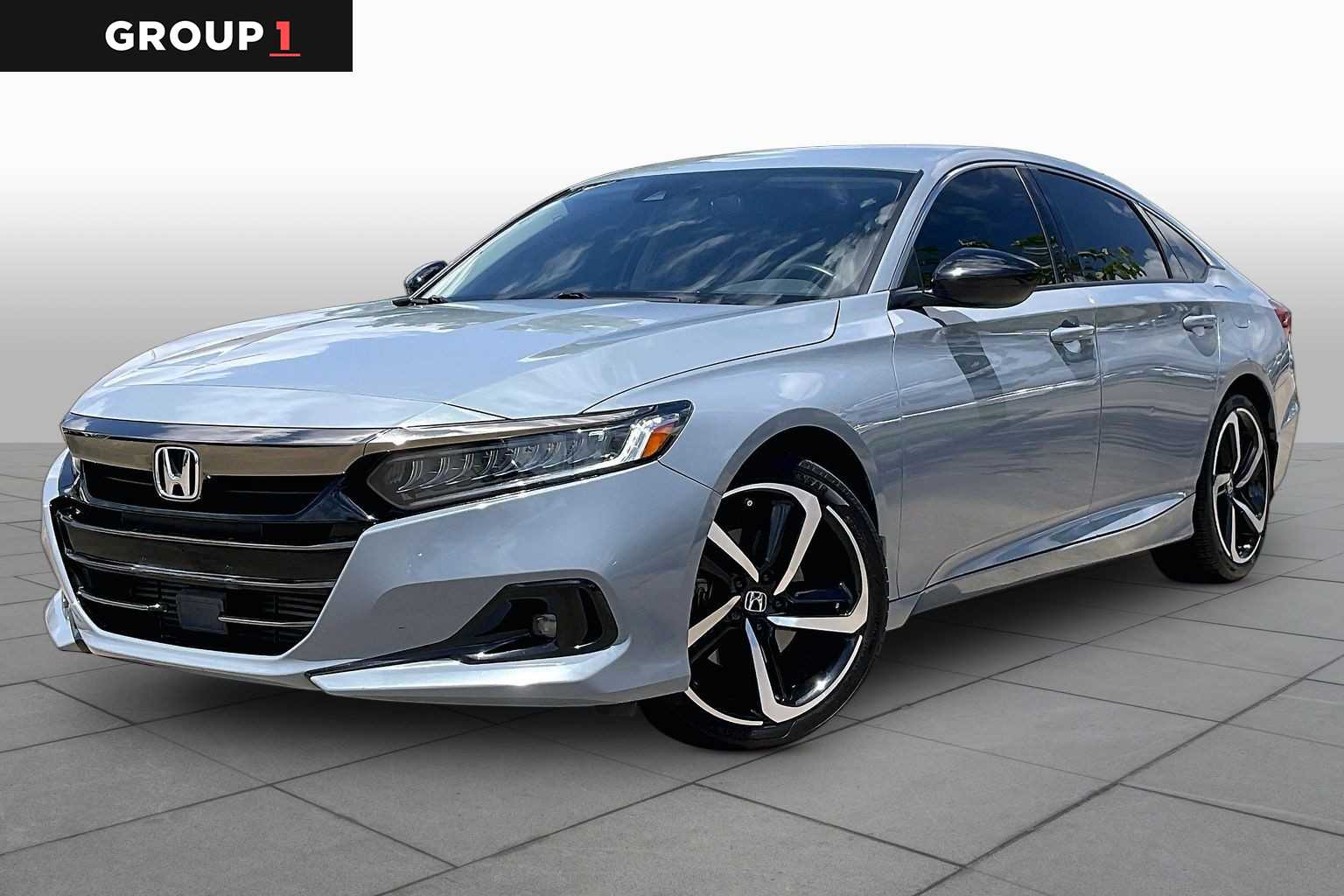 2021 Honda Accord Sedan Sport SE Sonic Gray Pearl at AutoNation USA Houston