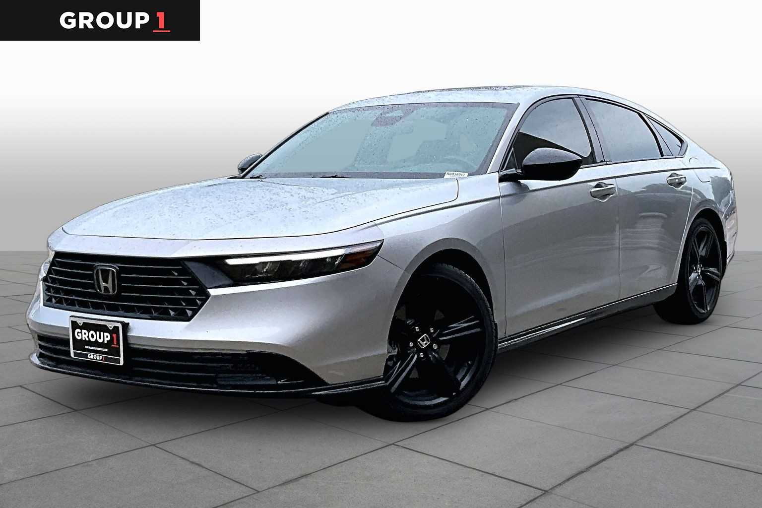 2024 Honda Accord Hybrid Sport-L Solar Silver Metallic at Honda of Clear Lake