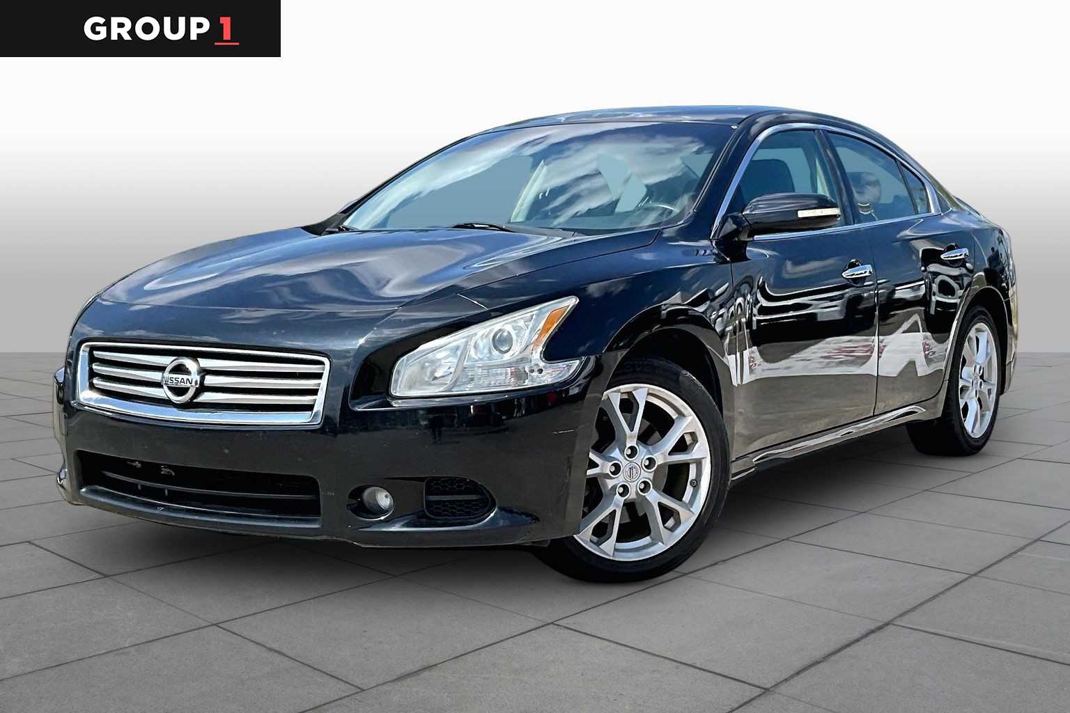 2014 Nissan Maxima 3.5 SV Super Black at Texan GMC Buick