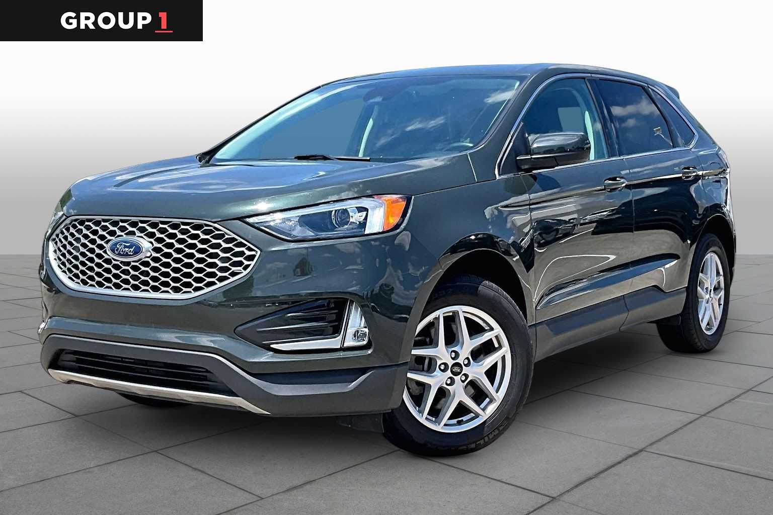 2024 Ford Edge SEL Forged Green Metallic at Group 1 Toyota Southwest
