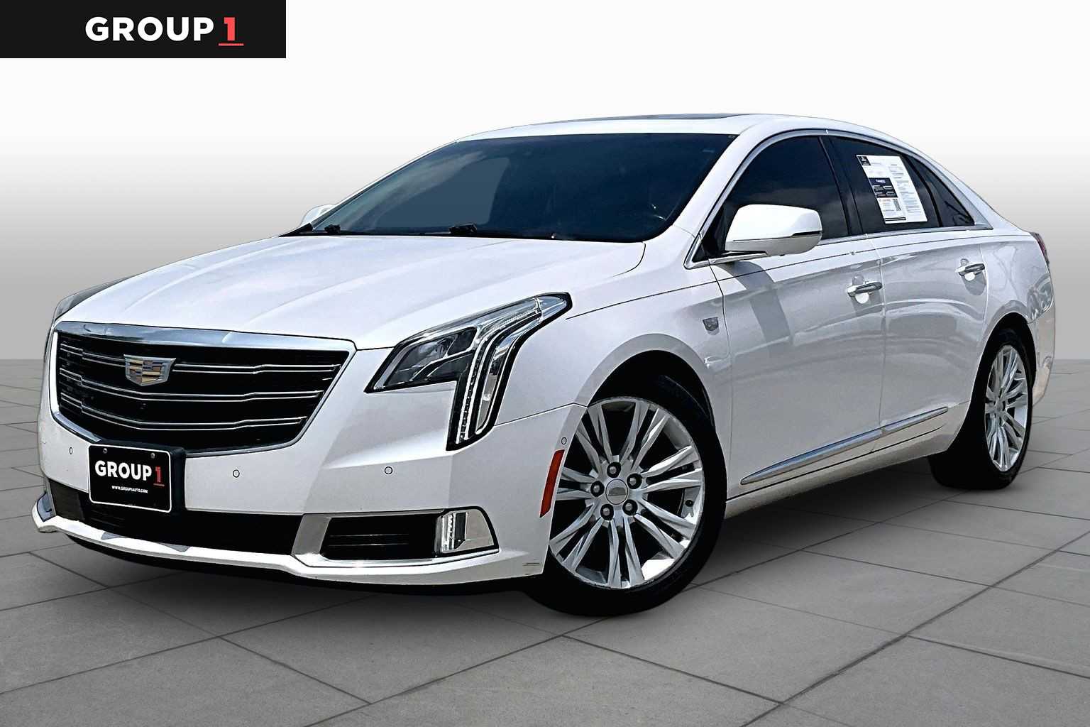 2019 Cadillac XTS Luxury Crystal White Tricoat at Davis Chevrolet