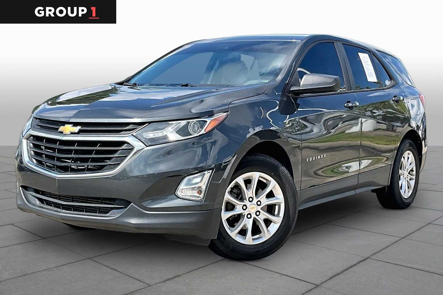 2020 Chevrolet Equinox LS Nightfall Gray Metallic at Westside Kia