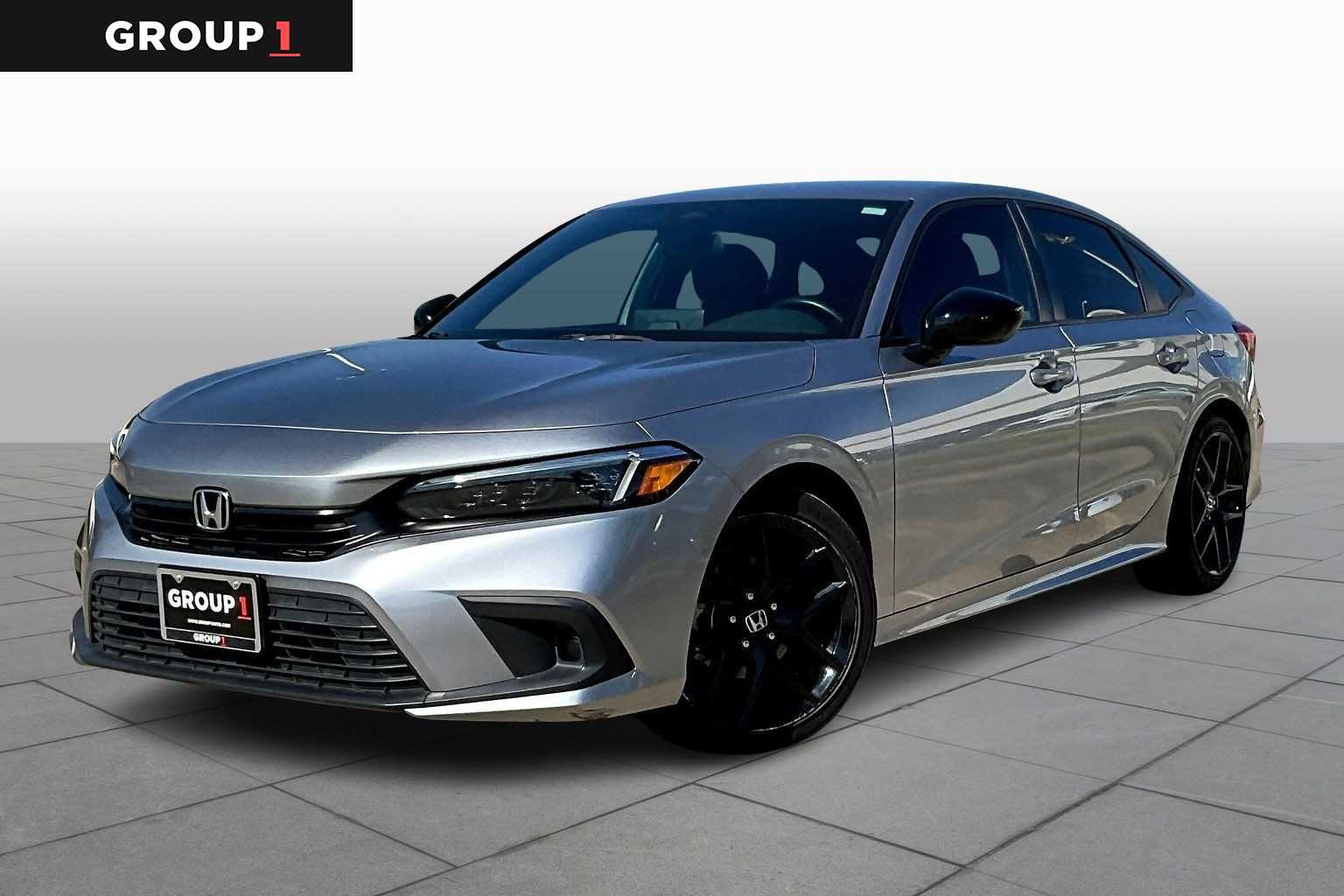 2023 Honda Civic Sport Lunar Silver Metallic at Lexus Southwest Houston