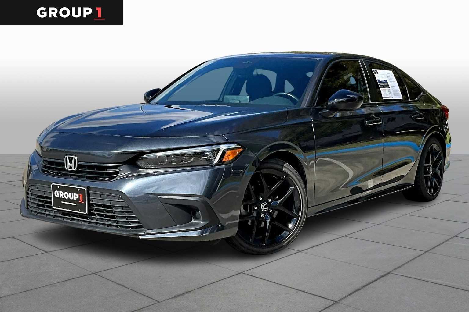2022 Honda Civic Sport Meteorite Gray Metallic at Honda of Clear Lake