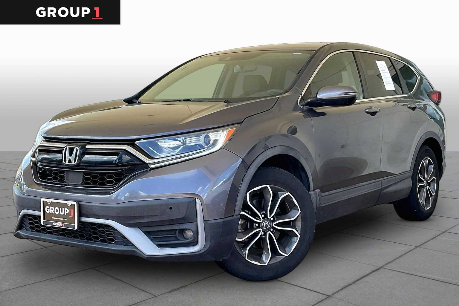 2021 Honda CR-V EX-L Modern Steel Metallic at Honda of Clear Lake