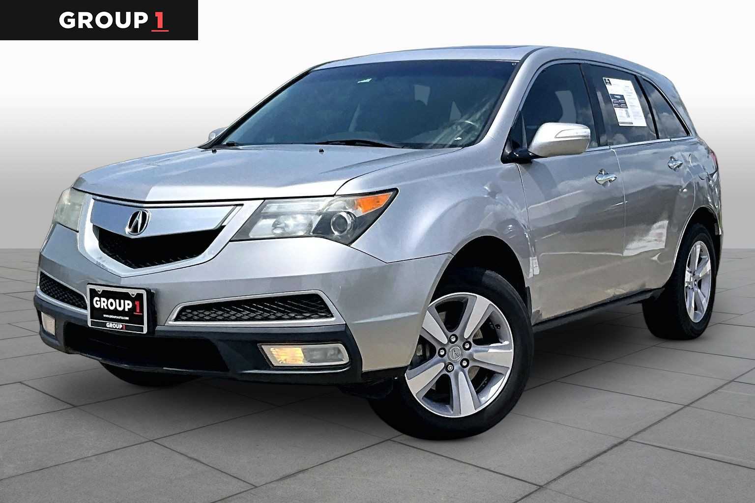 2013 Acura MDX Tech Pkg Palladium Metallic at Mac Haik Ford