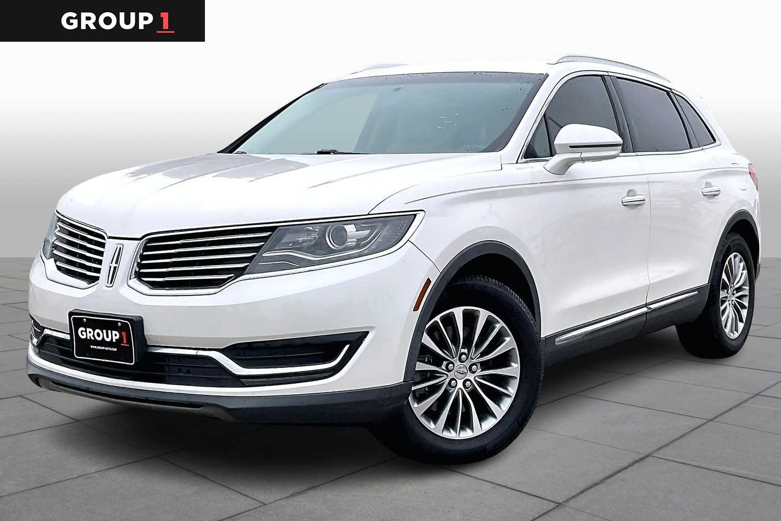 2016 Lincoln MKX Select White Platinum Metallic Tri-Coat at Mac Haik Ford