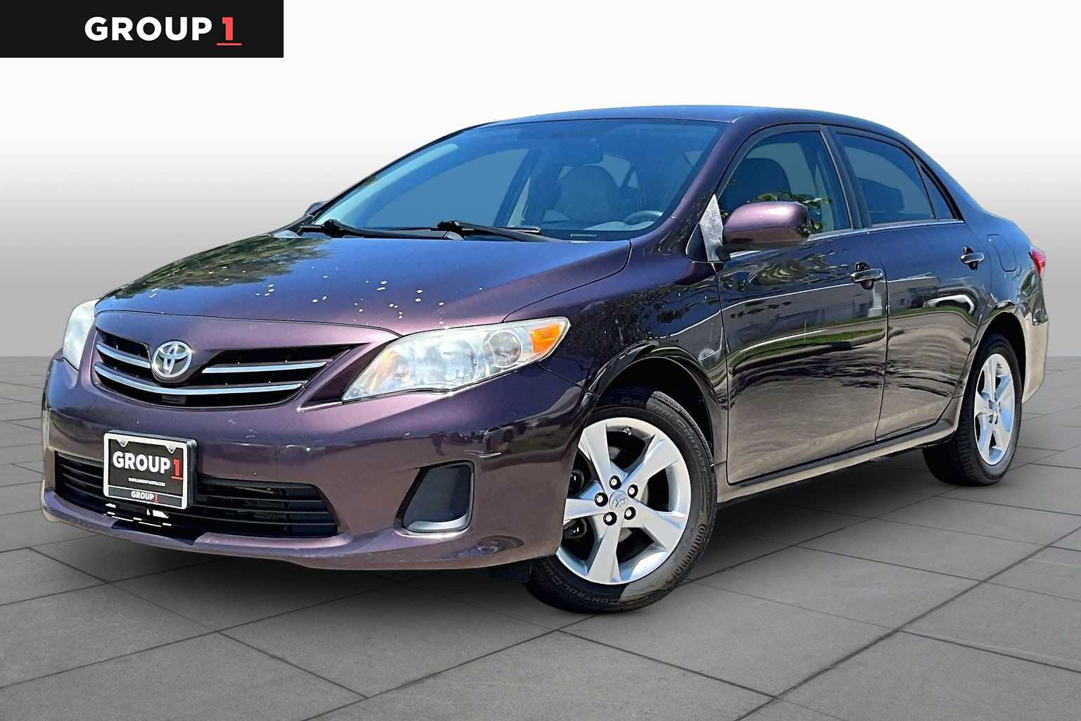 2013 Toyota Corolla LE Special Edition Black Currant Metallic at Lexus Southwest Houston
