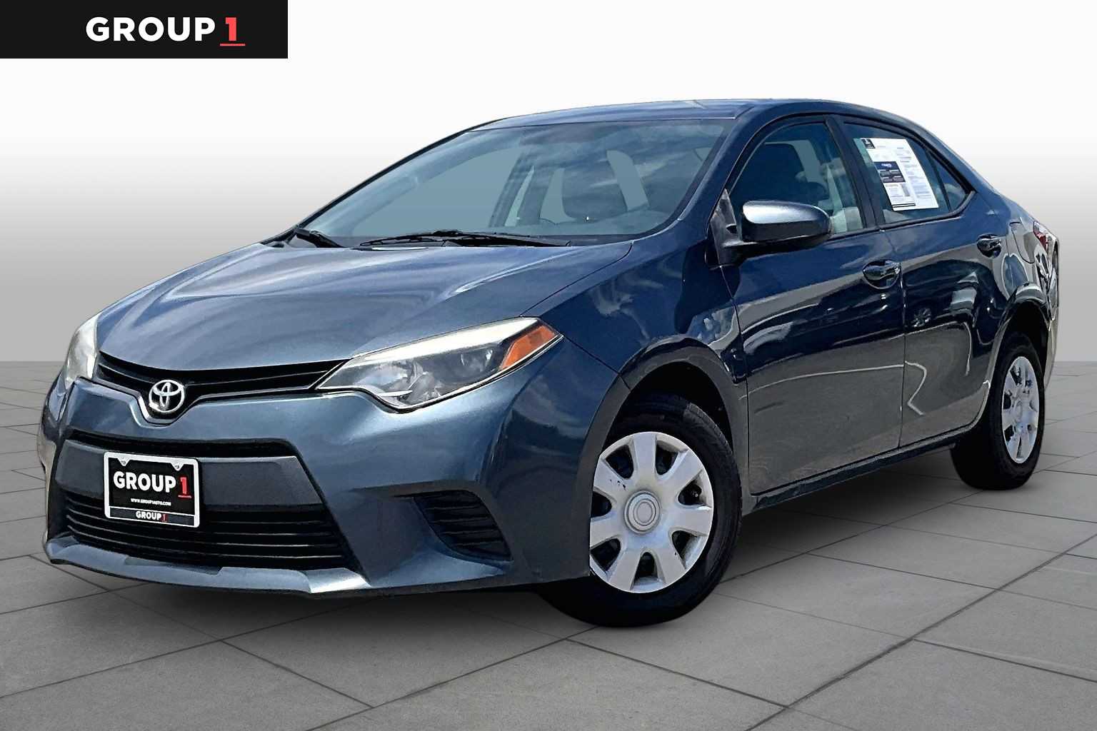 2014 Toyota Corolla L Slate Metallic at Tomball Ford