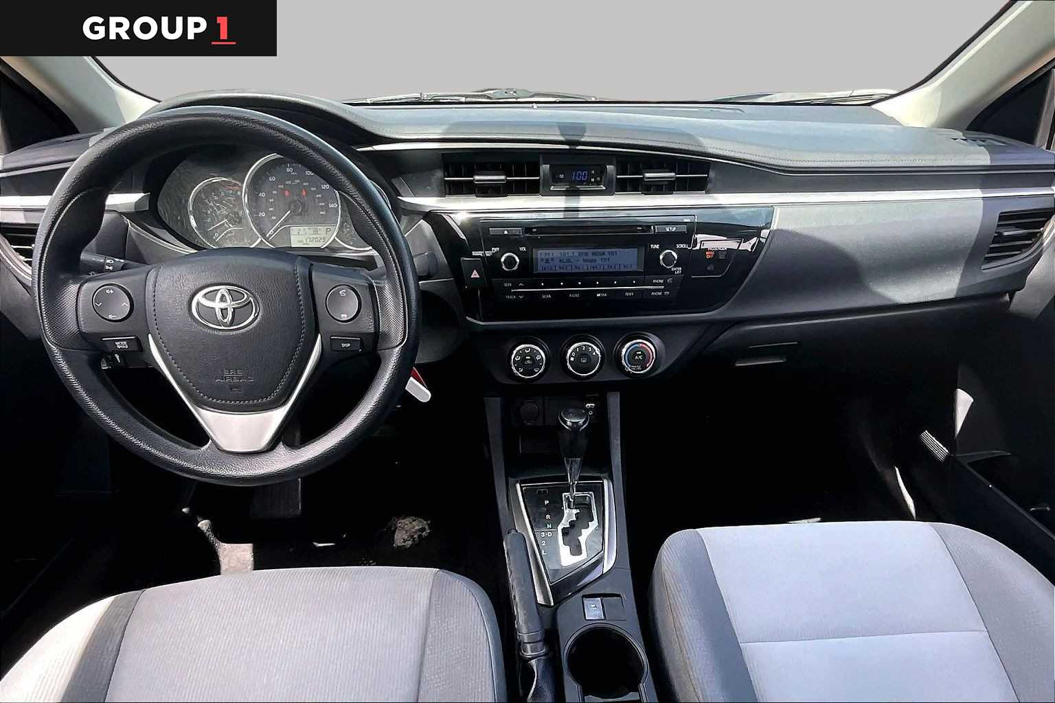 2014 Toyota Corolla L Slate Metallic at Tomball Ford