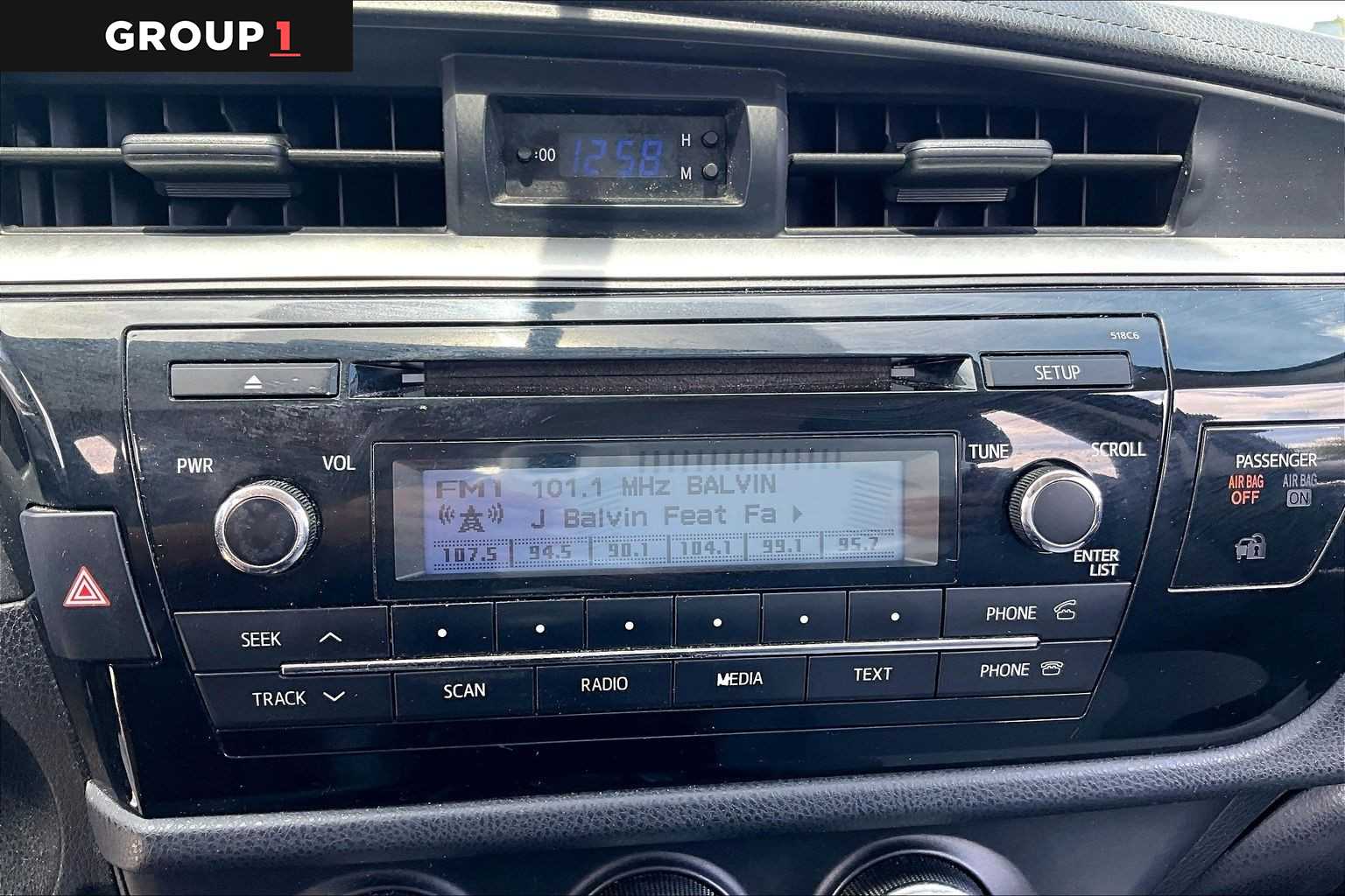 2014 Toyota Corolla L Slate Metallic at Tomball Ford