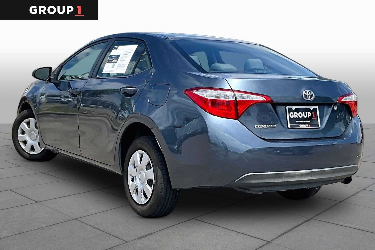 2014 Toyota Corolla L Slate Metallic at Tomball Ford