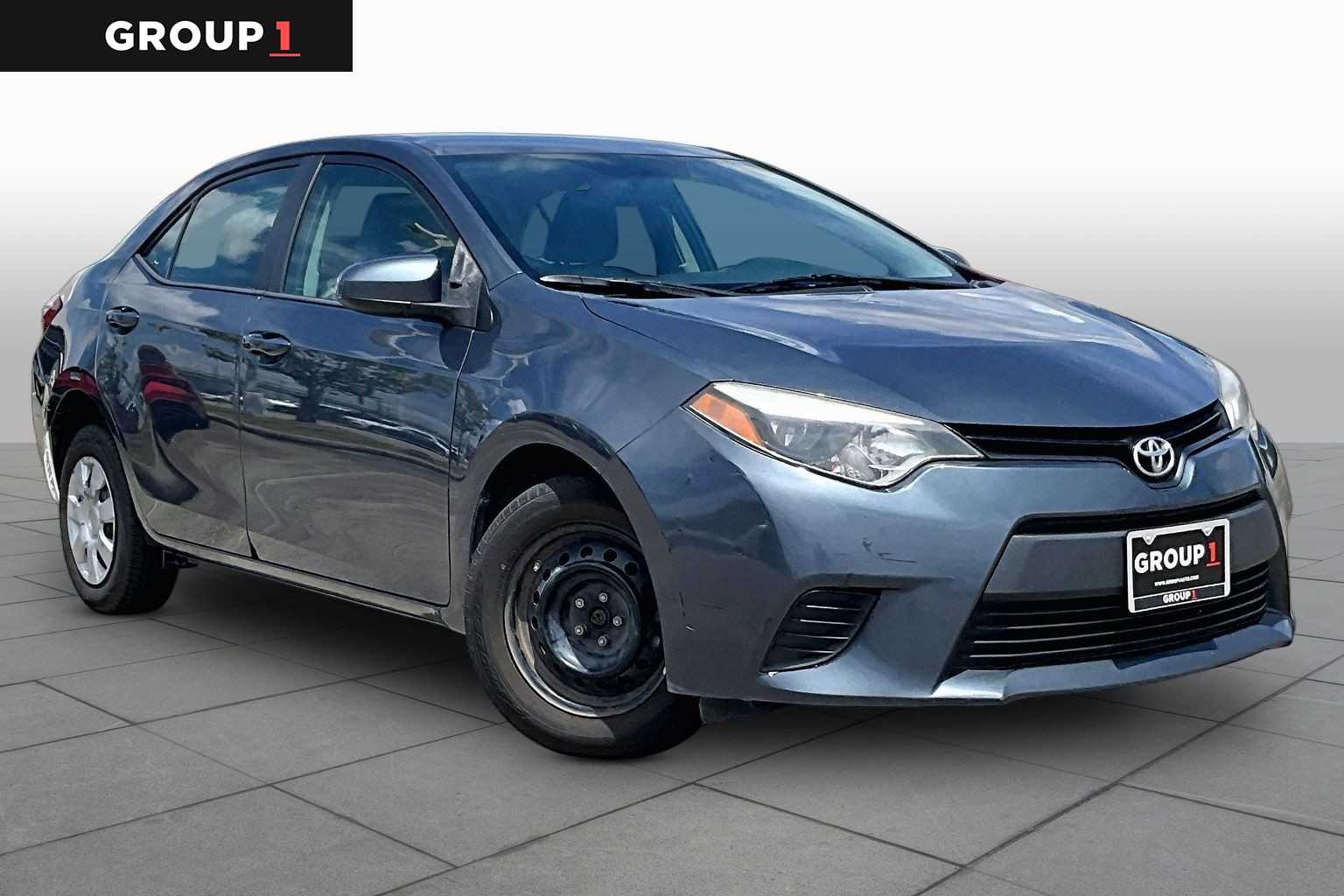 2014 Toyota Corolla L Slate Metallic at Tomball Ford