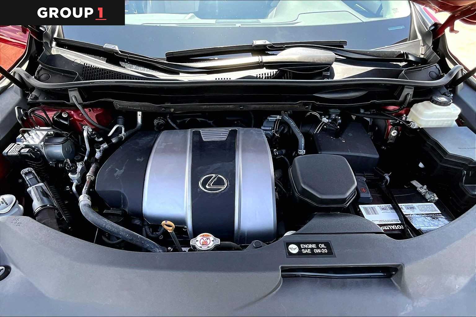 2020 Lexus RX 350  Matador Red Mica at Lexus Southwest Houston