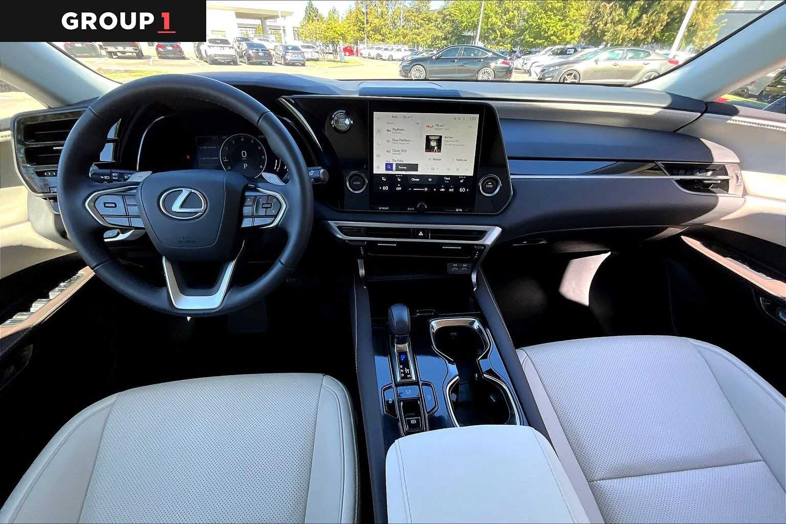 2024 Lexus RX  Eminent White Pearl at Mercedes-Benz of Houston North