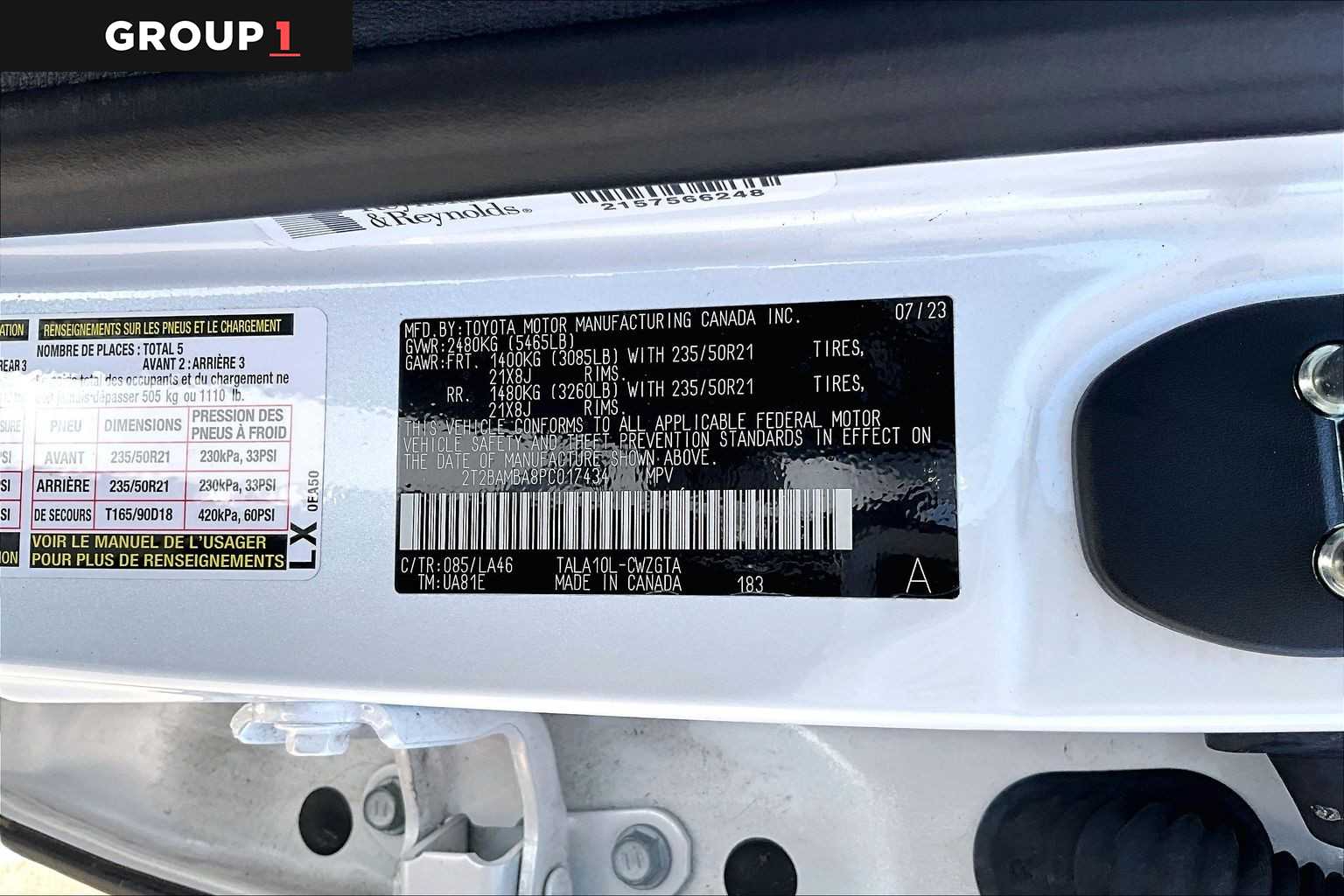 2023 Lexus RX 350 Luxury  Eminent White Pearl at Lexus of Clear Lake