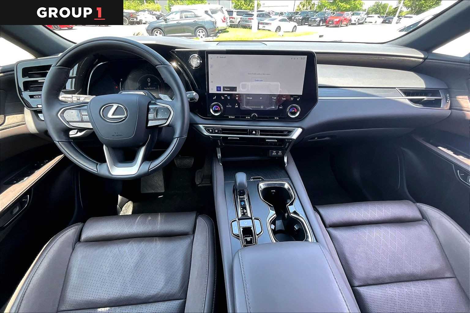 2023 Lexus RX 350 Luxury  Eminent White Pearl at Lexus of Clear Lake