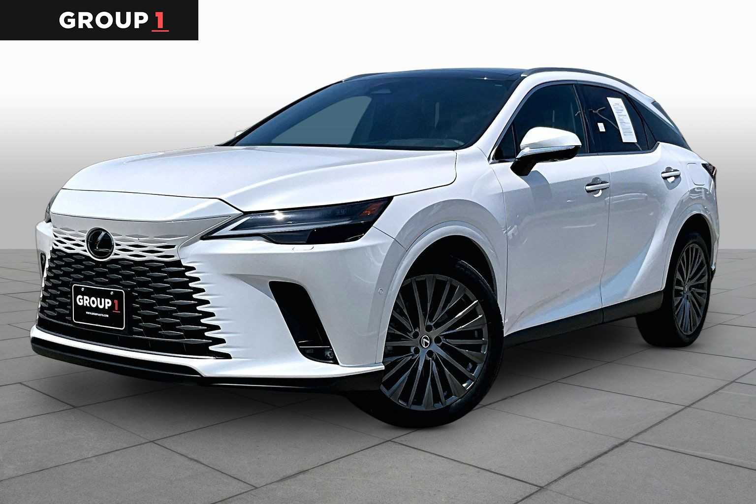 2023 Lexus RX 350 Luxury  Eminent White Pearl at Lexus of Clear Lake