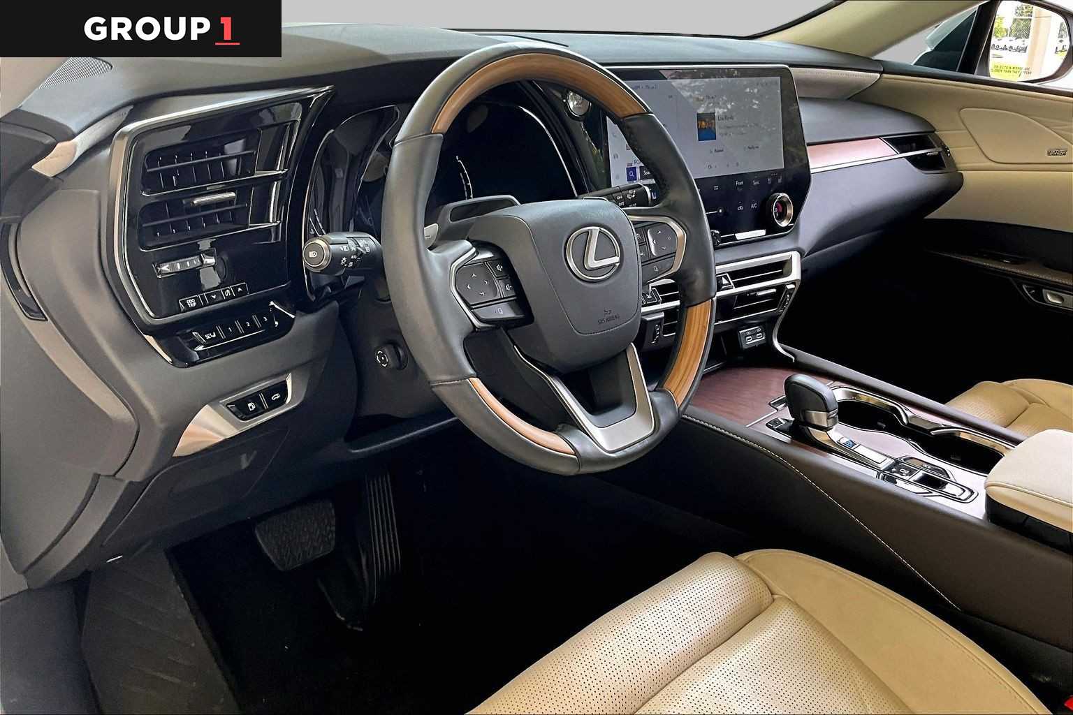 2024 Lexus RX 350 Luxury  Eminent White Pearl at Lexus of Clear Lake