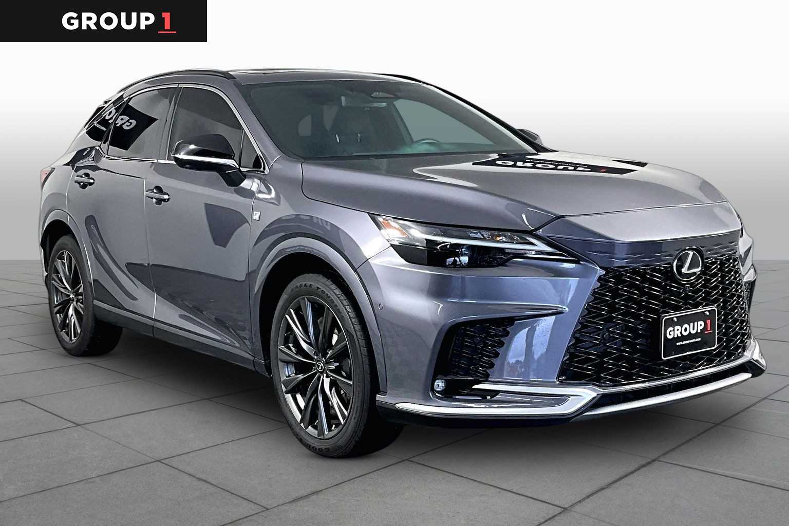 2023 Lexus RX 350 F SPORT Handling  Nebula Gray Pearl at Lexus Southwest Houston
