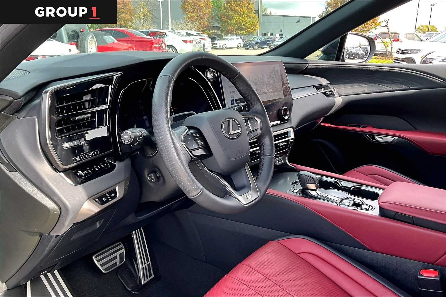 2023 Lexus RX 350 F SPORT Handling  Nebula Gray Pearl at Lexus of Clear Lake