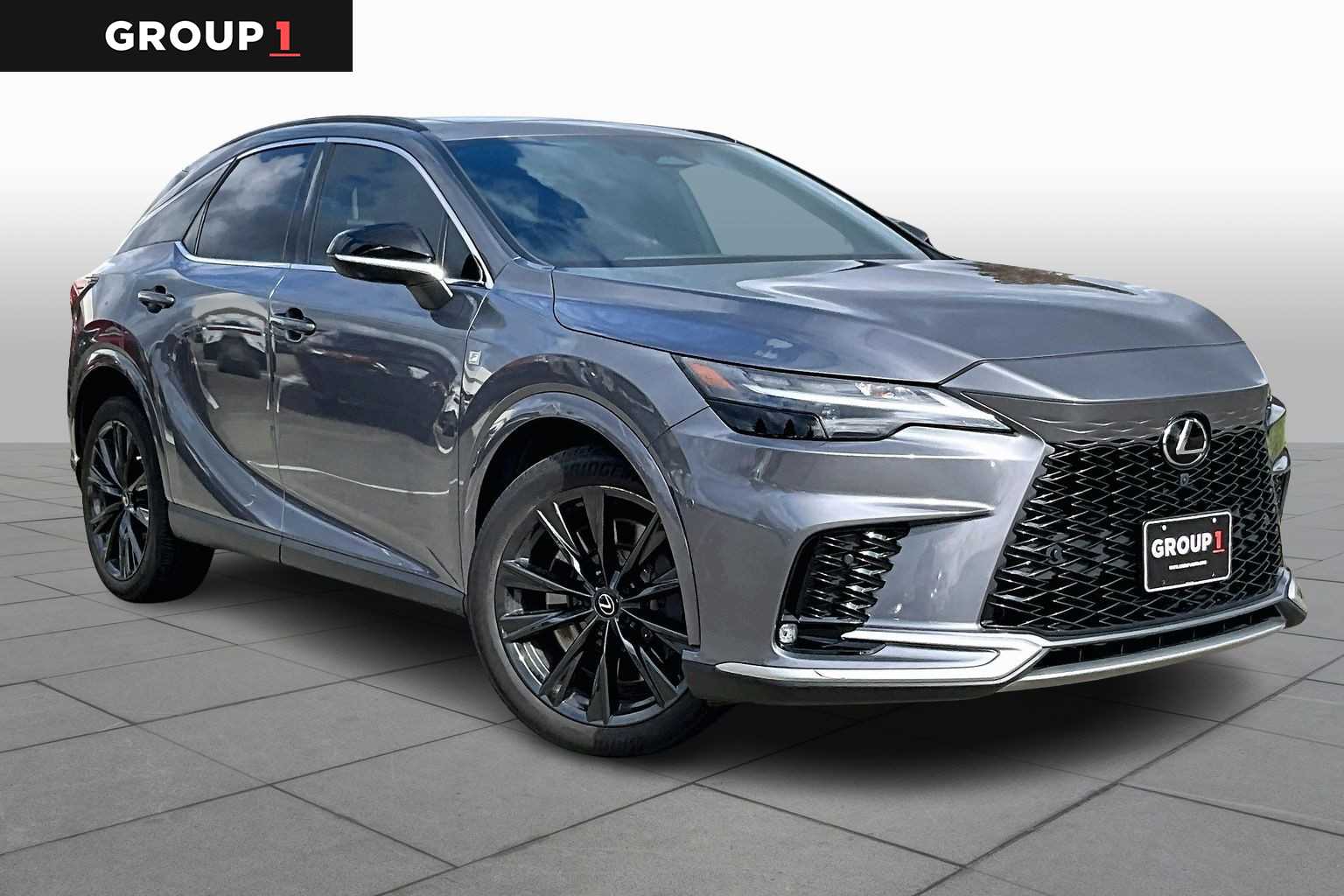 2023 Lexus RX 350 F SPORT Handling  Nebula Gray Pearl at Lexus of Clear Lake