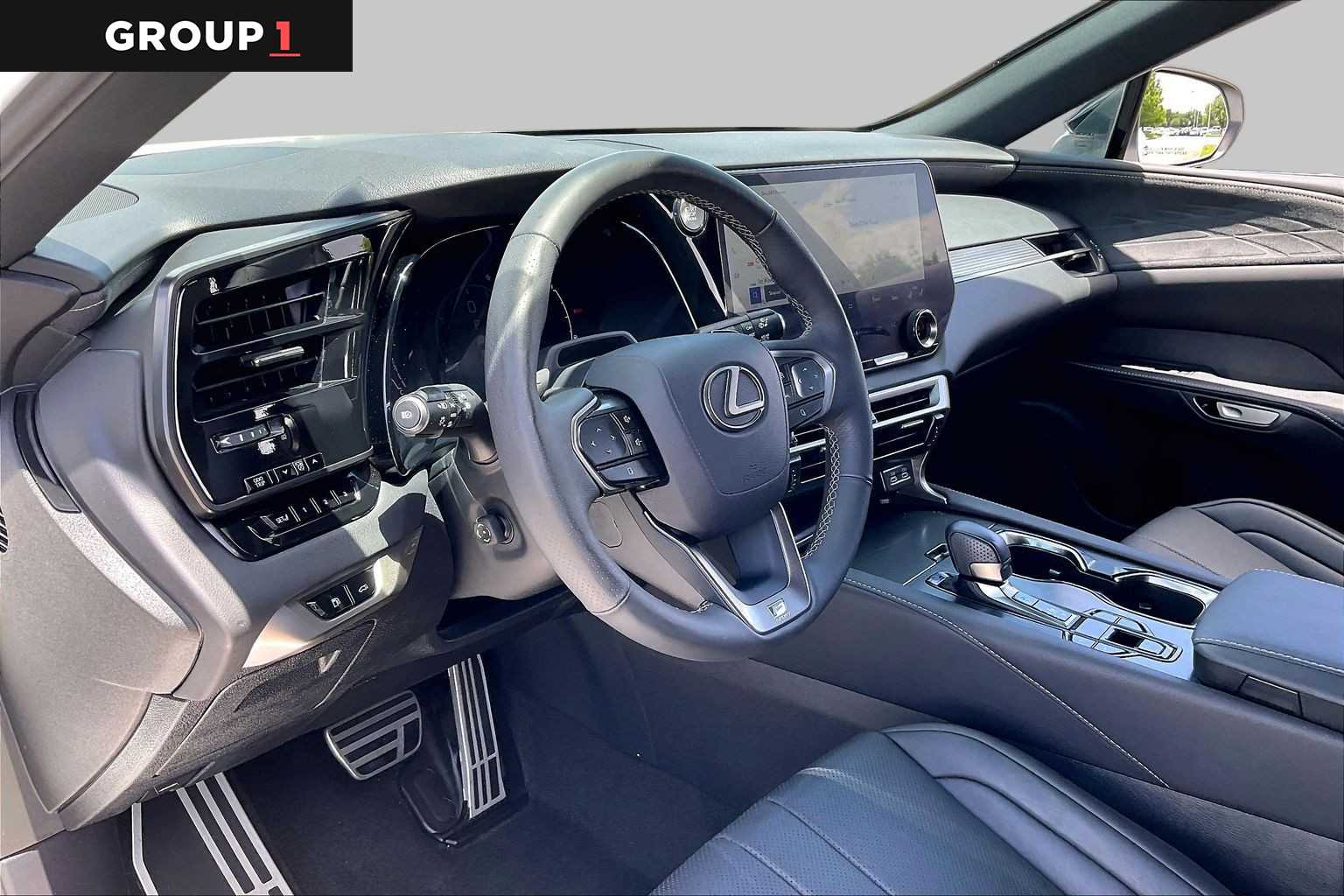 2023 Lexus RX 350 F SPORT Handling  Ultra White at Lexus Southwest Houston